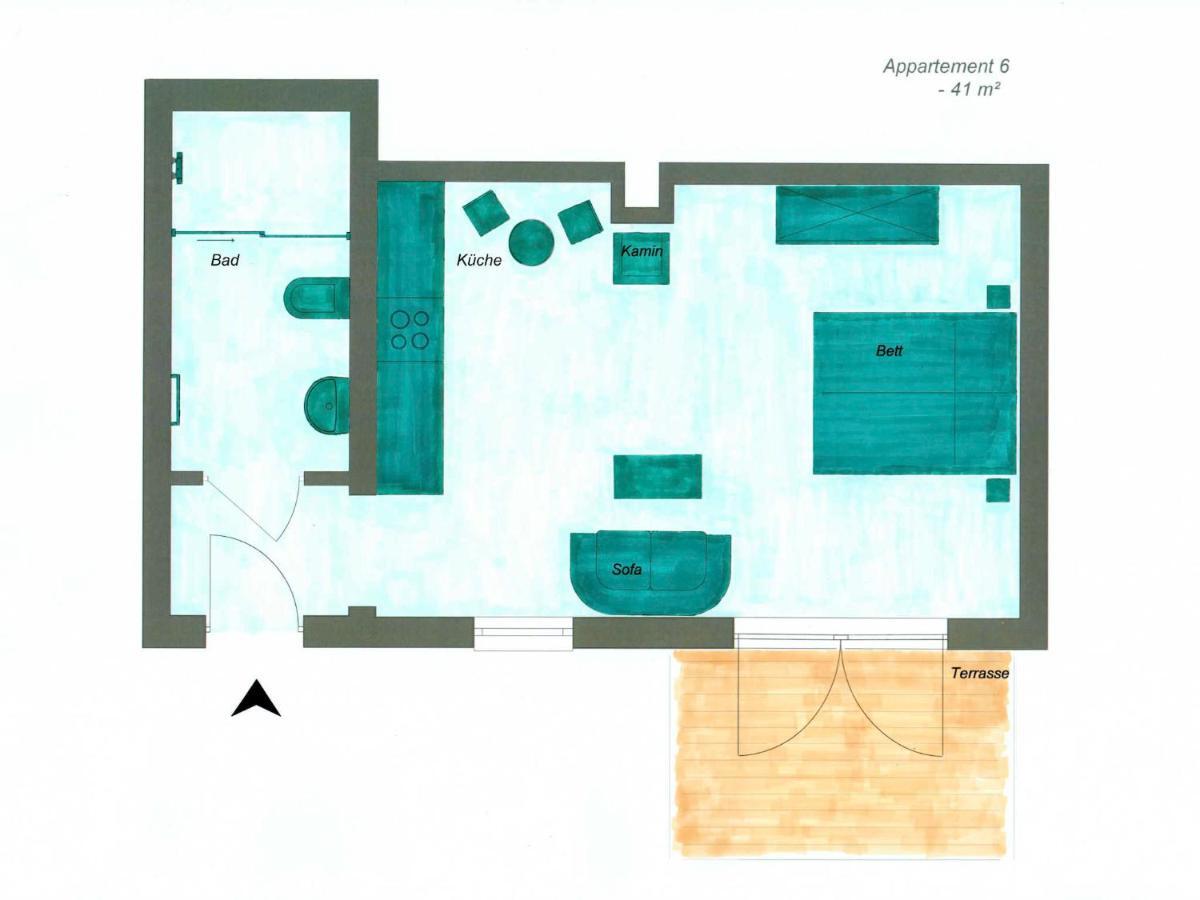 Haus Bela Lägenhet Nonnevitz Exteriör bild